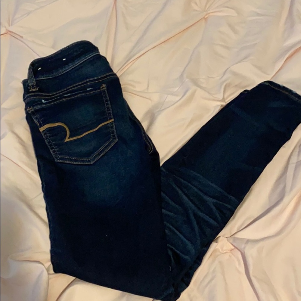 American Eagle Dark Wash Jeans 00S